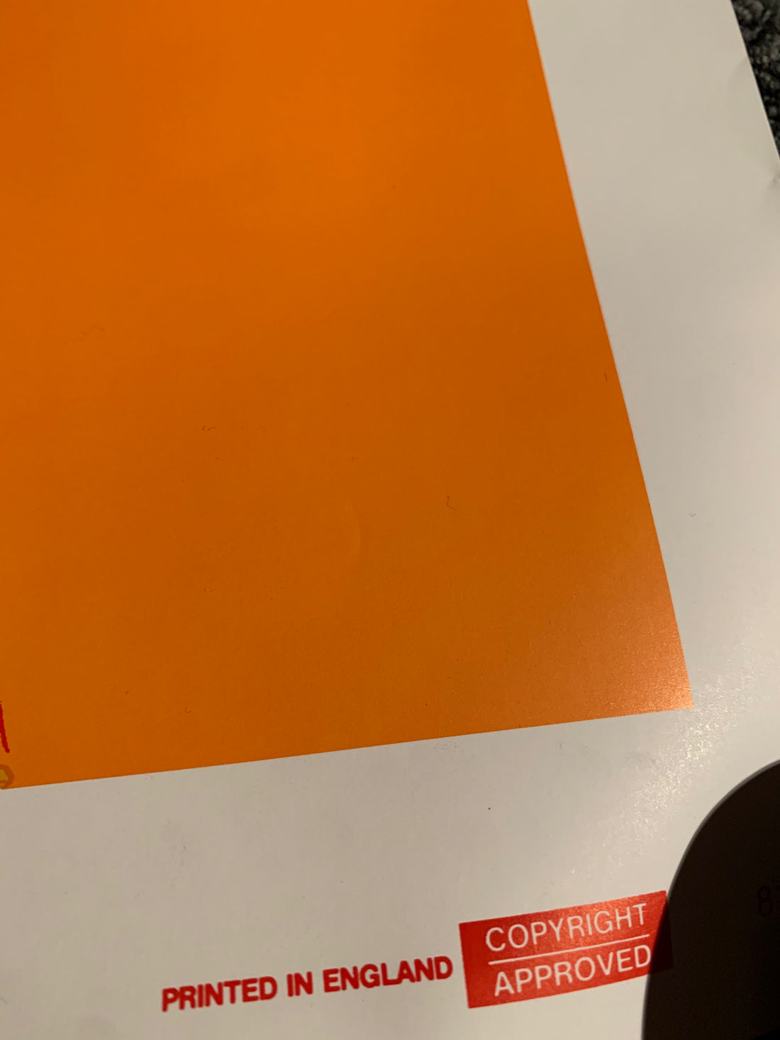 Jimi Hendrix 1987 Vintage Music Poster