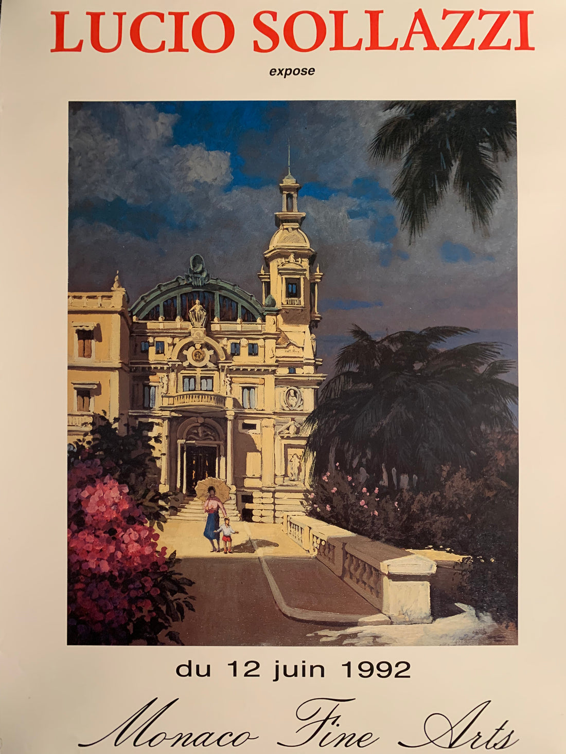 Monaco Fine Arts 1992 Promo Poster