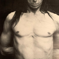 Iggy Pop 90s Vintage Music Poster