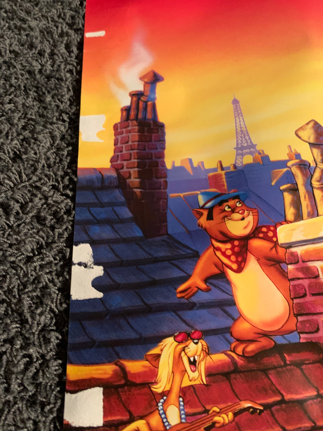 Aristocats 90s German Disney Movie Poster