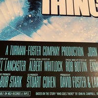 The Thing 00s Vintage Movie Poster