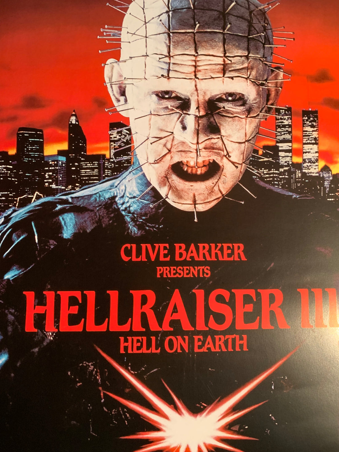 Hellraiser III (00s) Horror Movie Poster