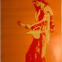 Jimi Hendrix 1987 Vintage Music Poster