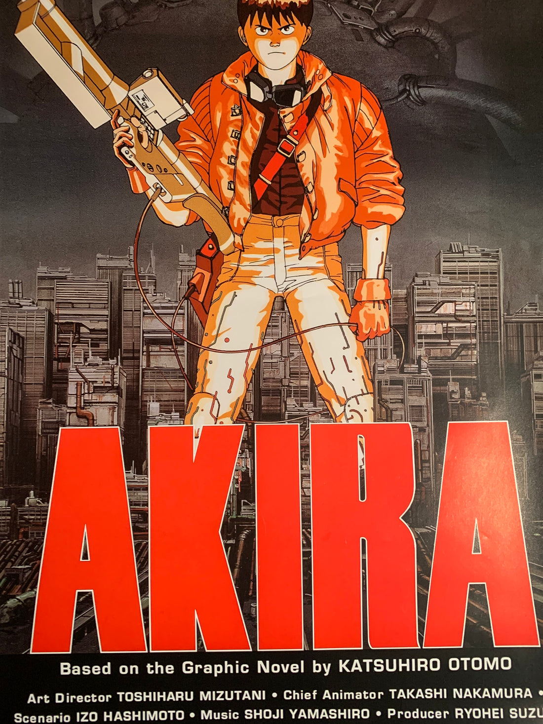 Akira 00s Anime Movie Poster