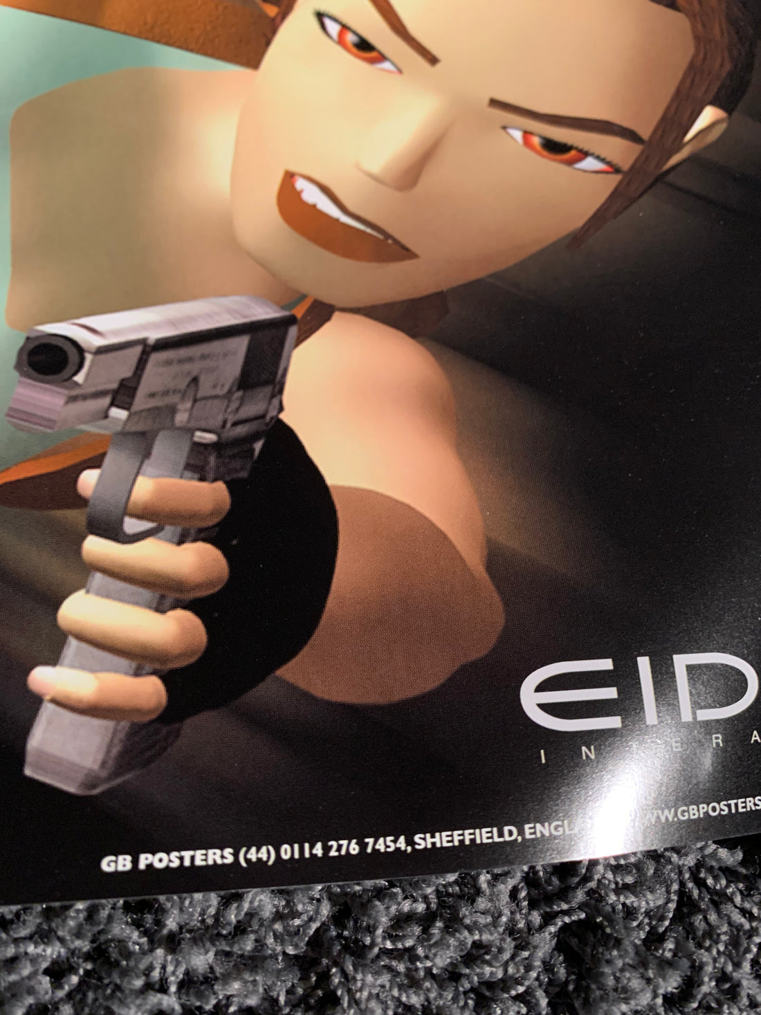 Tomb Raider 1997 Gaming Poster