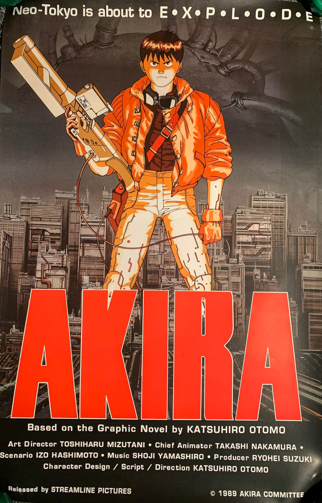 Akira 00s Anime Movie Poster