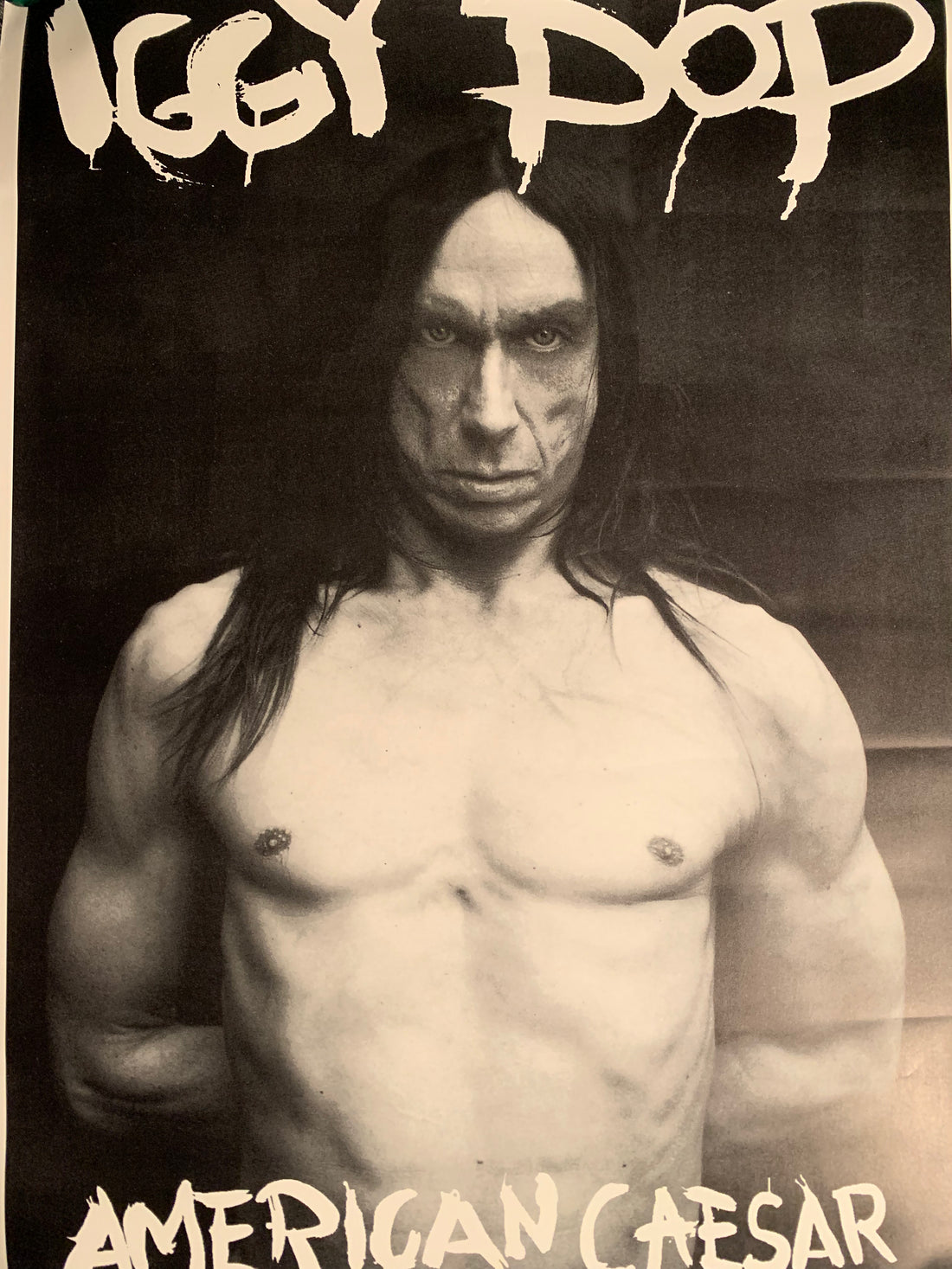 Iggy Pop 90s Vintage Music Poster