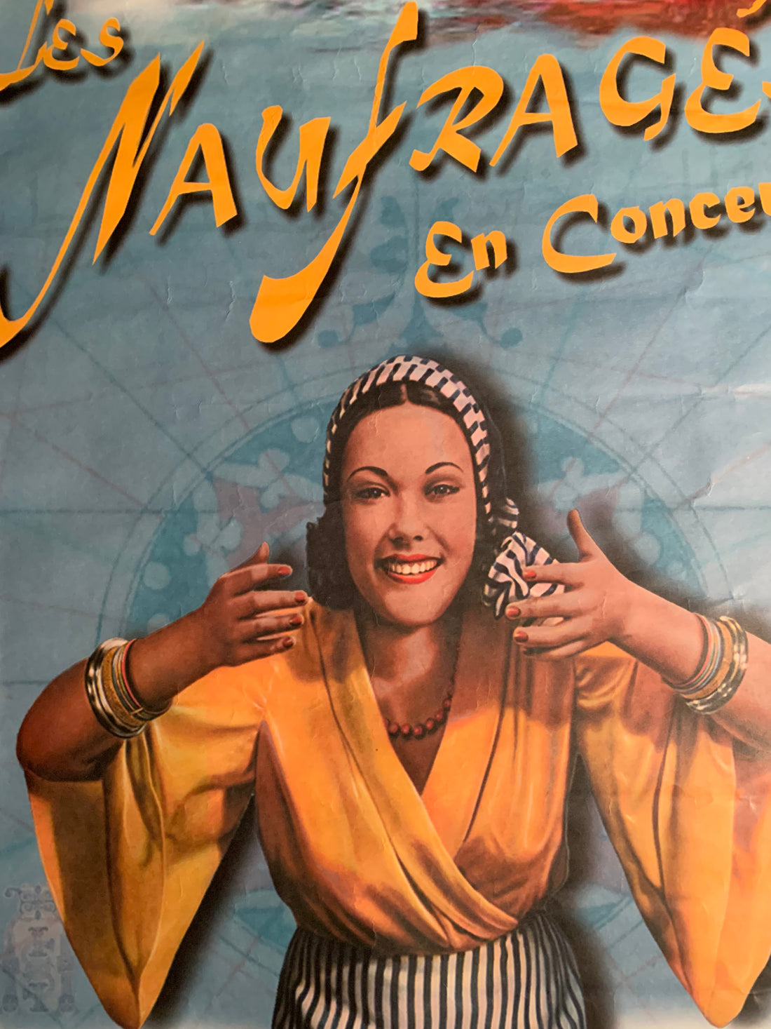 Les Naufrages 1997 French Music Poster