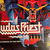 Judas Priest 90s Vintage Music Poster