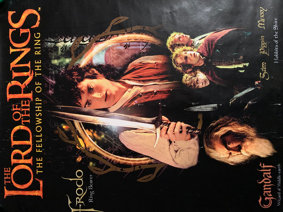 Lord Of The Rings 2001 Movie Poster