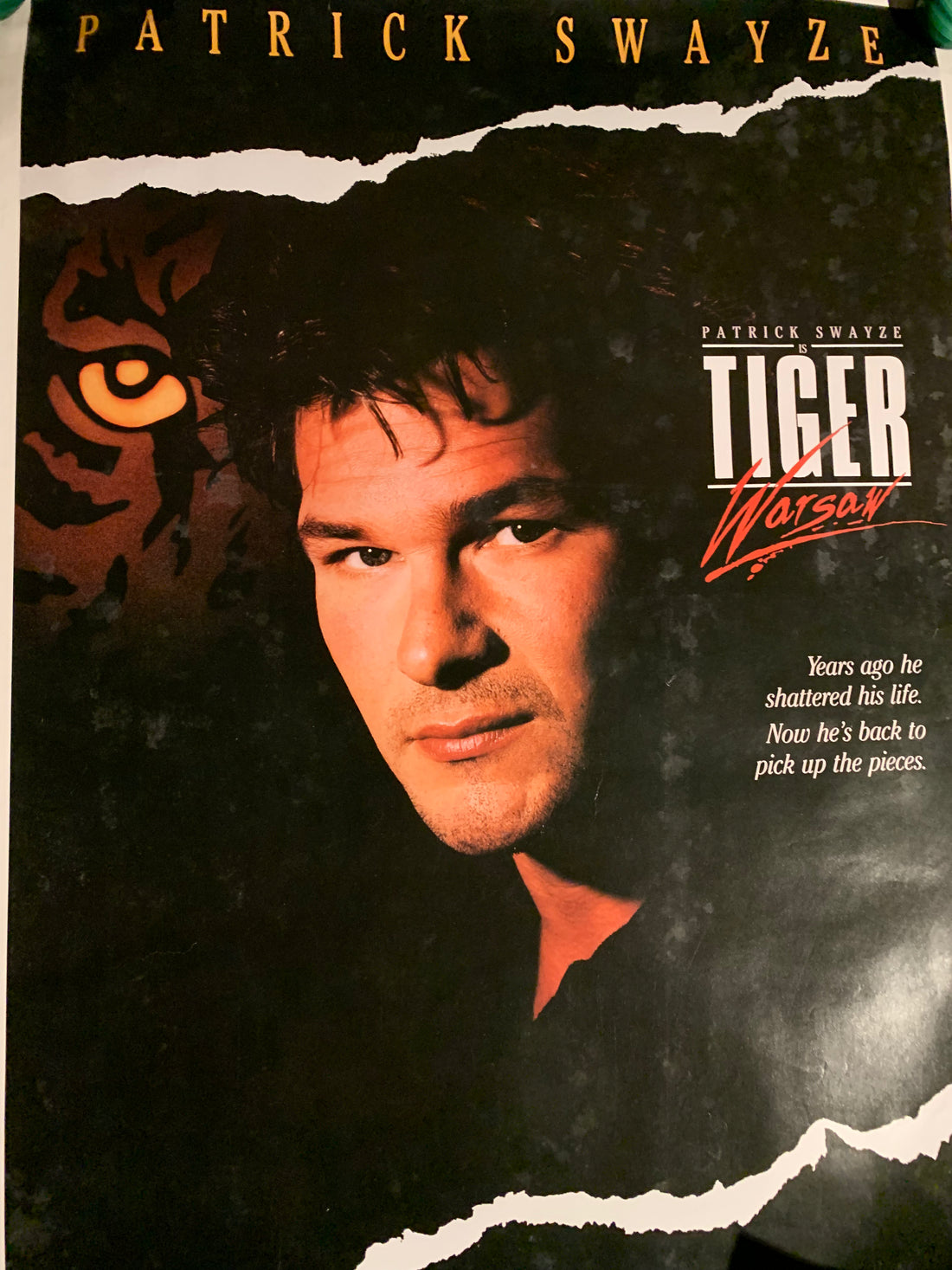 Tiger Warsaw 1988 Vintage Movie Poster