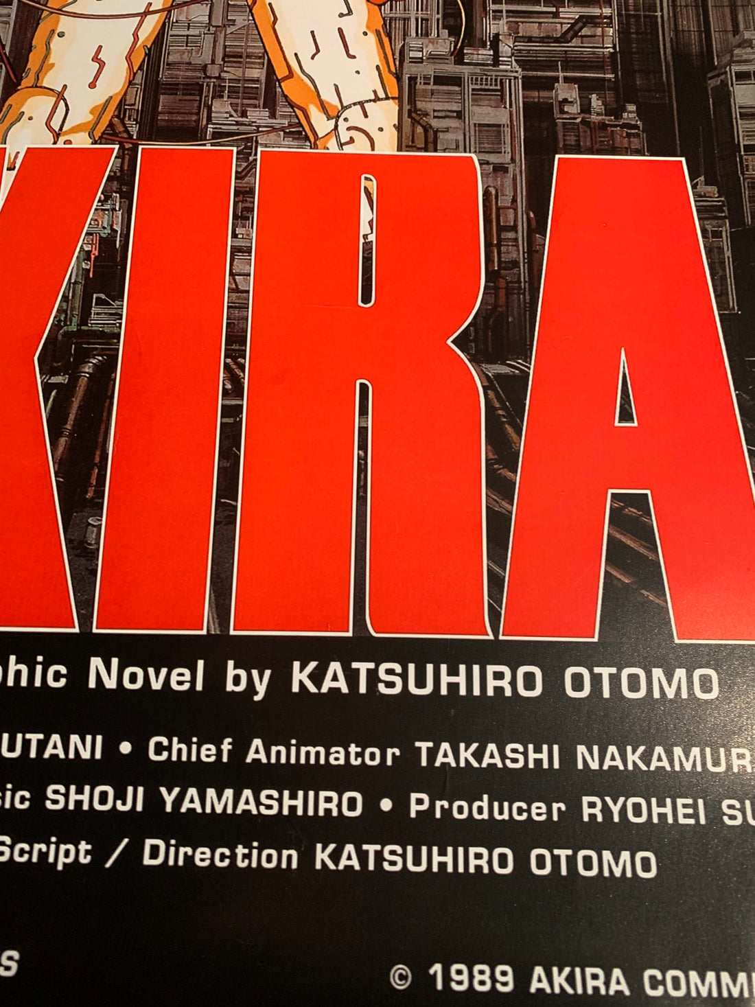 Akira 00s Anime Movie Poster