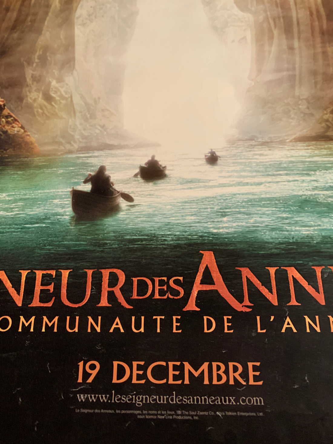 Lord Of The Rings 2002 French Movie Poster