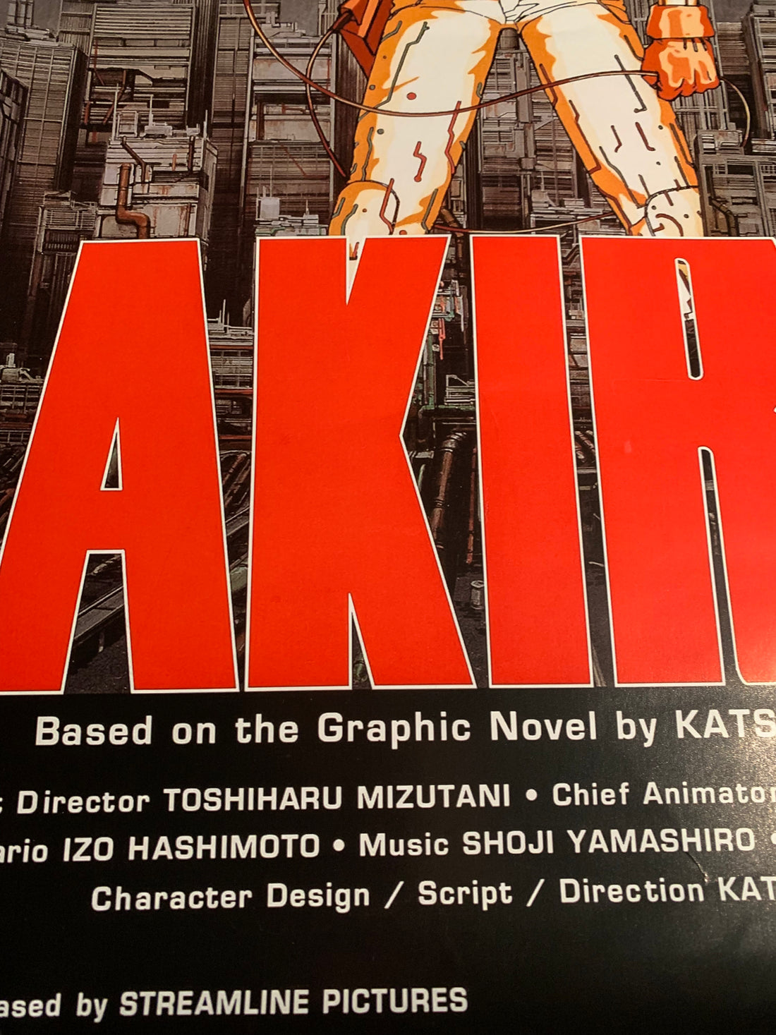 Akira 00s Anime Movie Poster