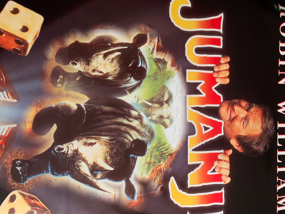 Jumanji 1995 Robin Williams Movie Poster
