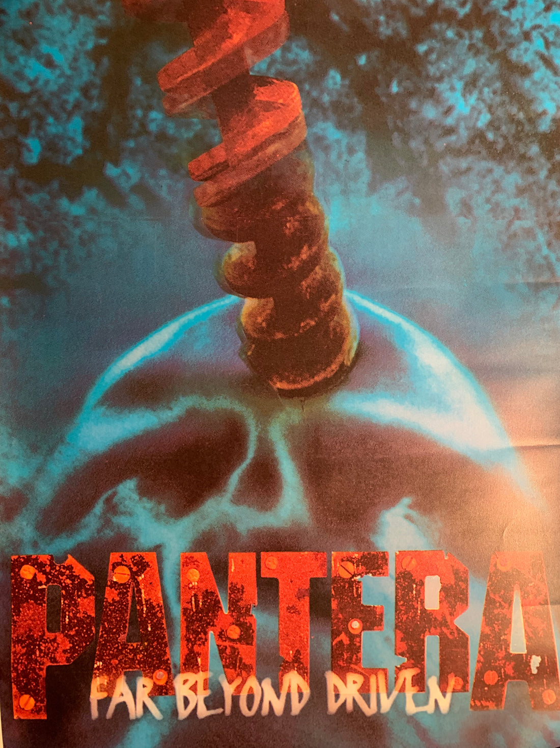 Pantera 90s Far Beyond Driven Music Poster