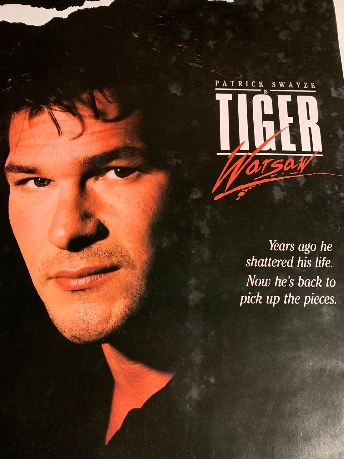 Tiger Warsaw 1988 Vintage Movie Poster