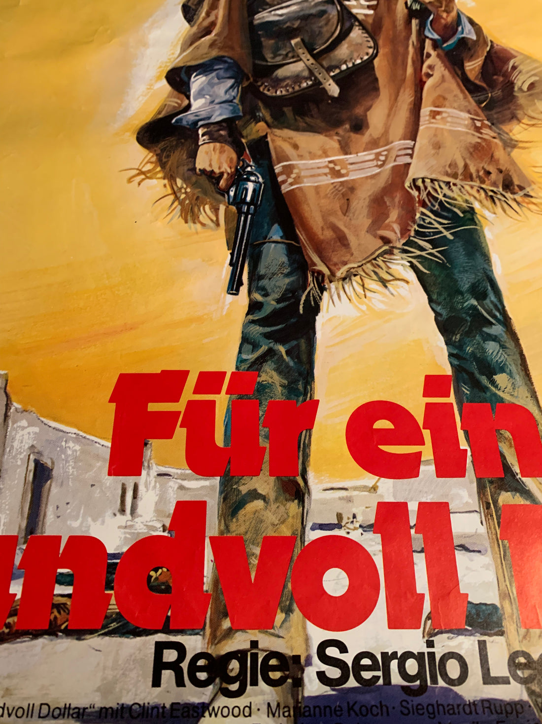 Clint Eastwood German Movie Poster