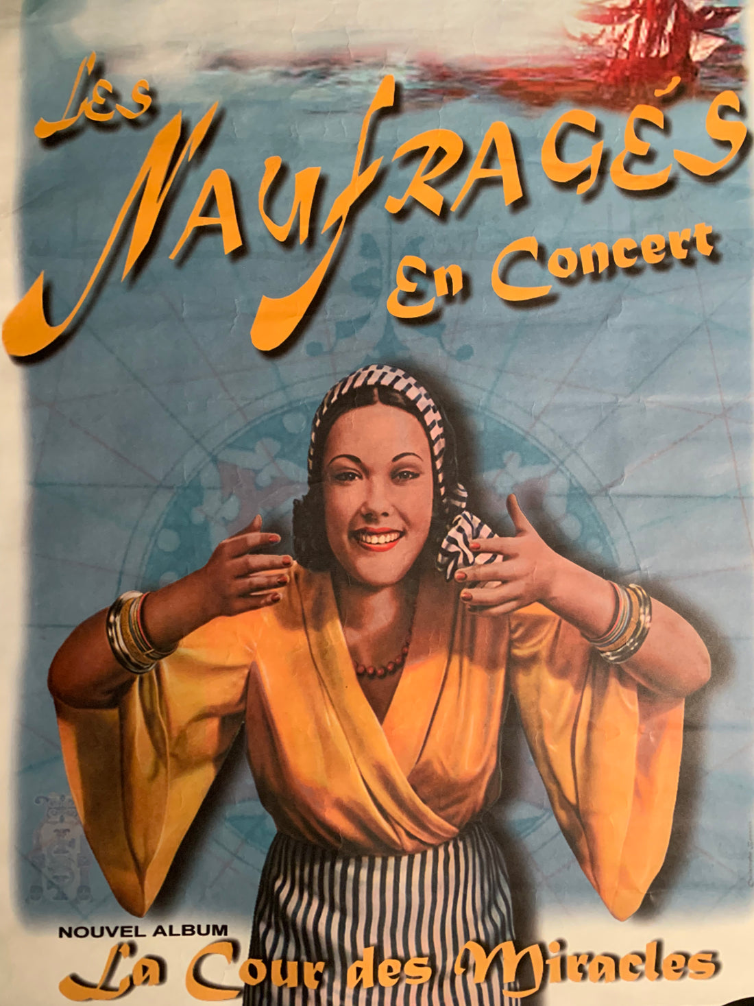 Les Naufrages 1997 French Music Poster