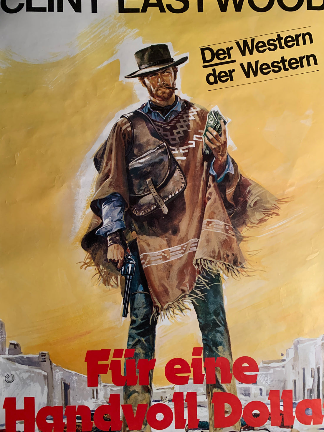 Clint Eastwood German Movie Poster