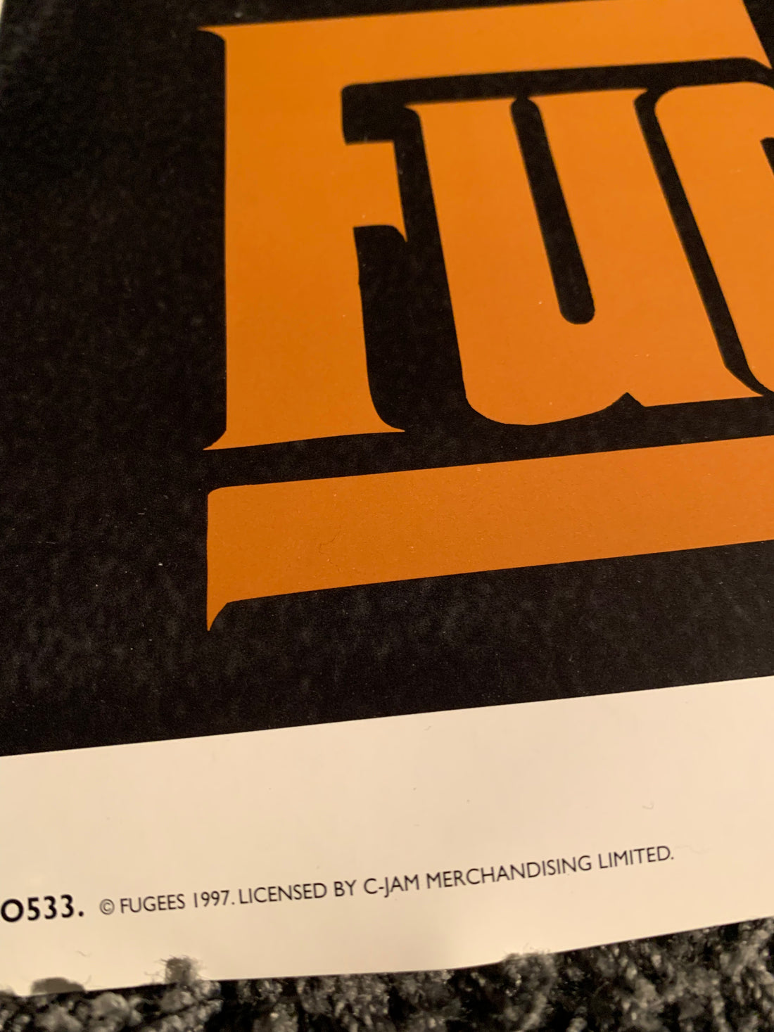 Fugees 1997 Hip Hop Poster